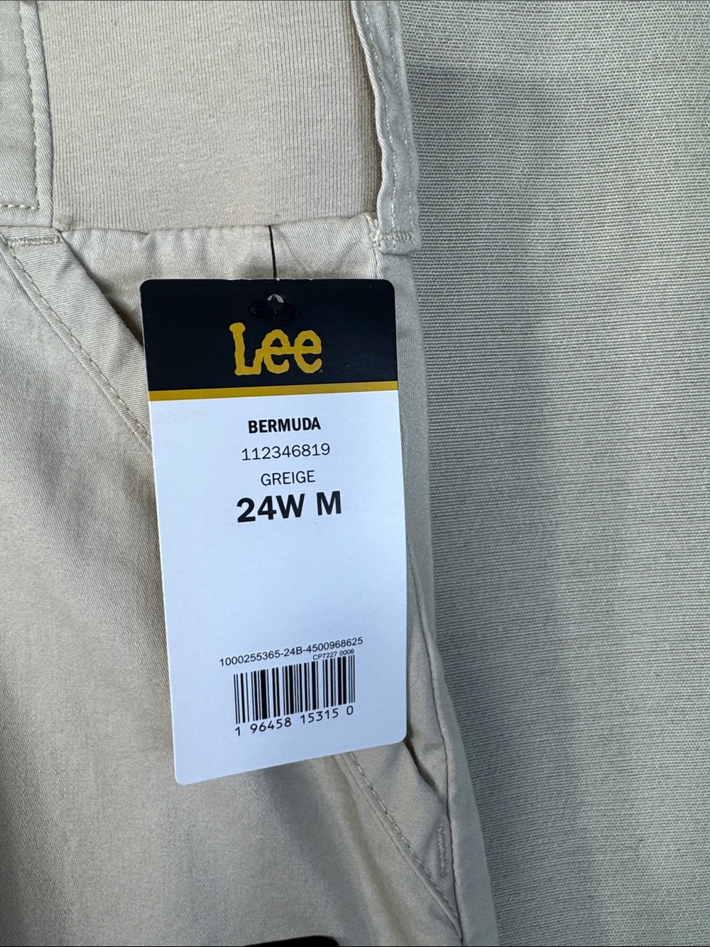 Lee Shorts Tan Cargo Style in Size 24W  NWT - Picture 9 of 15